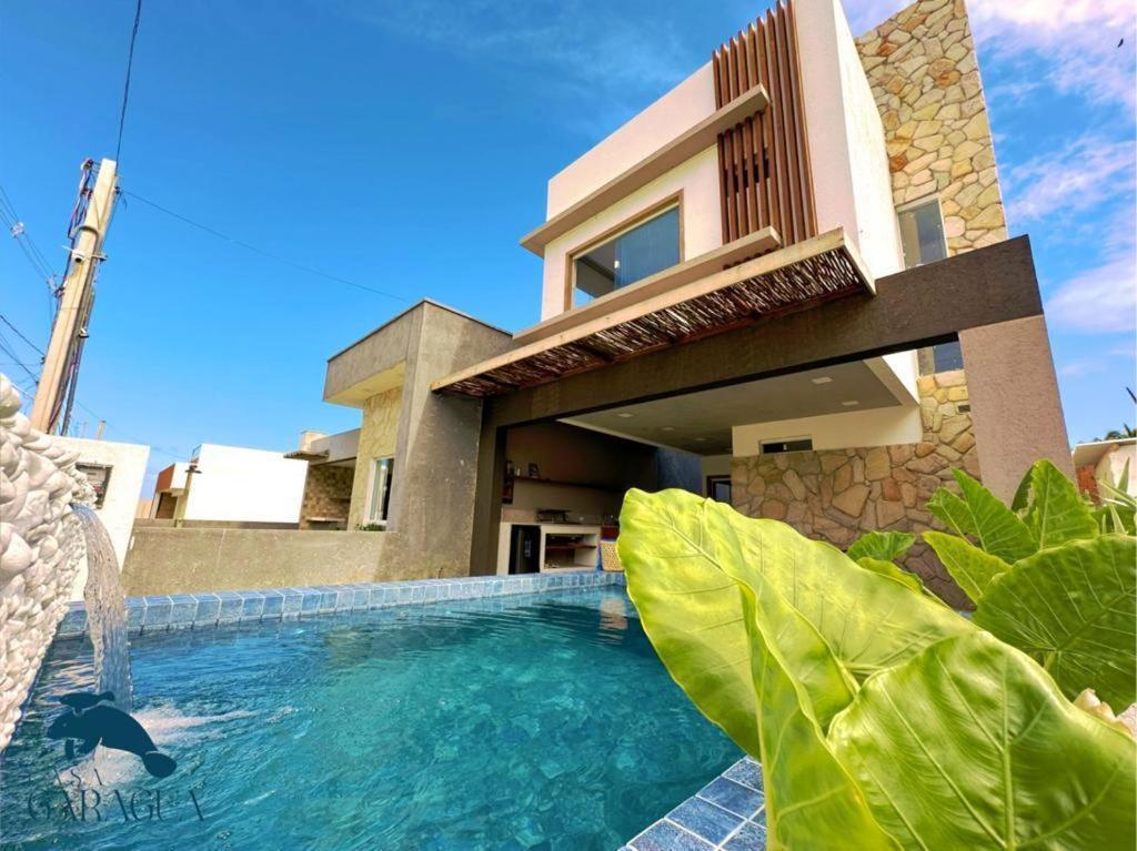 Casa A 1200M Da Praia Do Patacho - Casa Garagua Pôrto de Pedras Extérieur photo